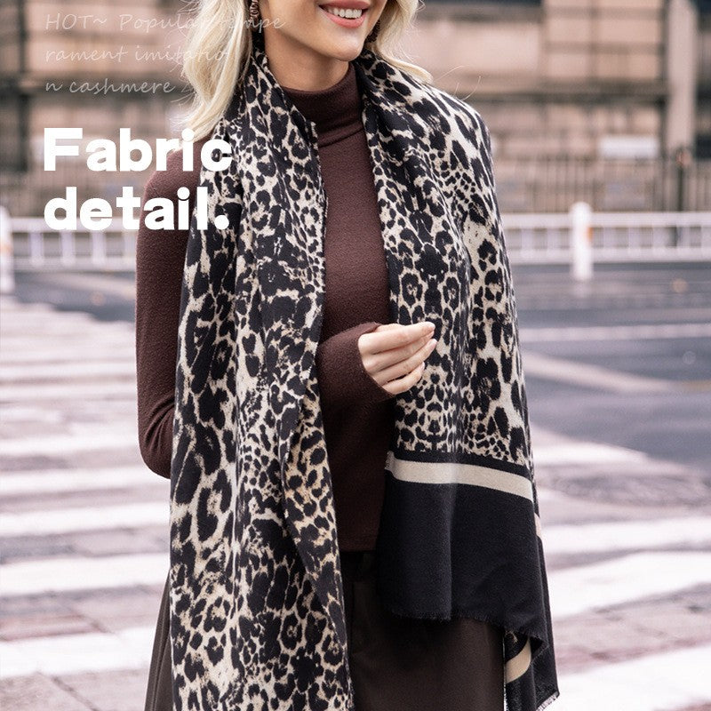 Amora Luxe Animal Print Scarf