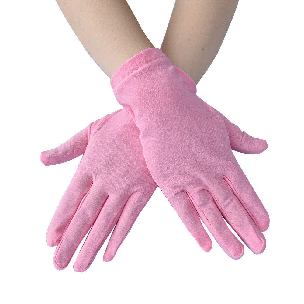 Elenya Satin Stretch Gloves