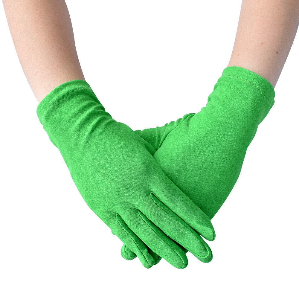 Elenya Satin Stretch Gloves