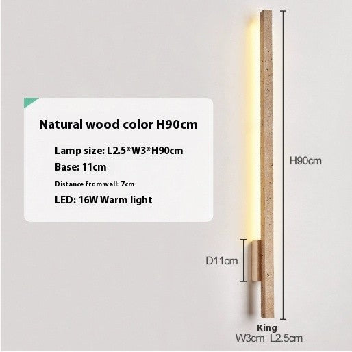 Japanese Strip Wall Lamp