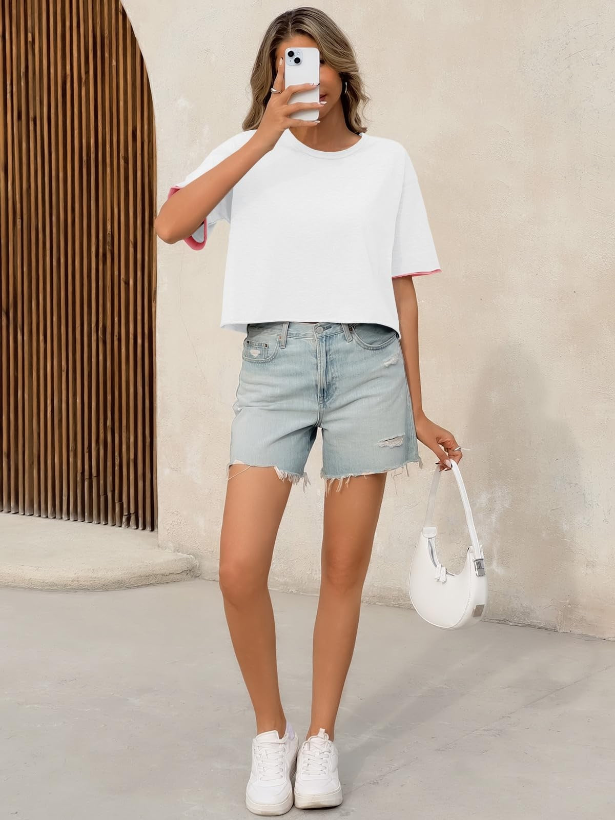 Liora Cropped Active Tee
