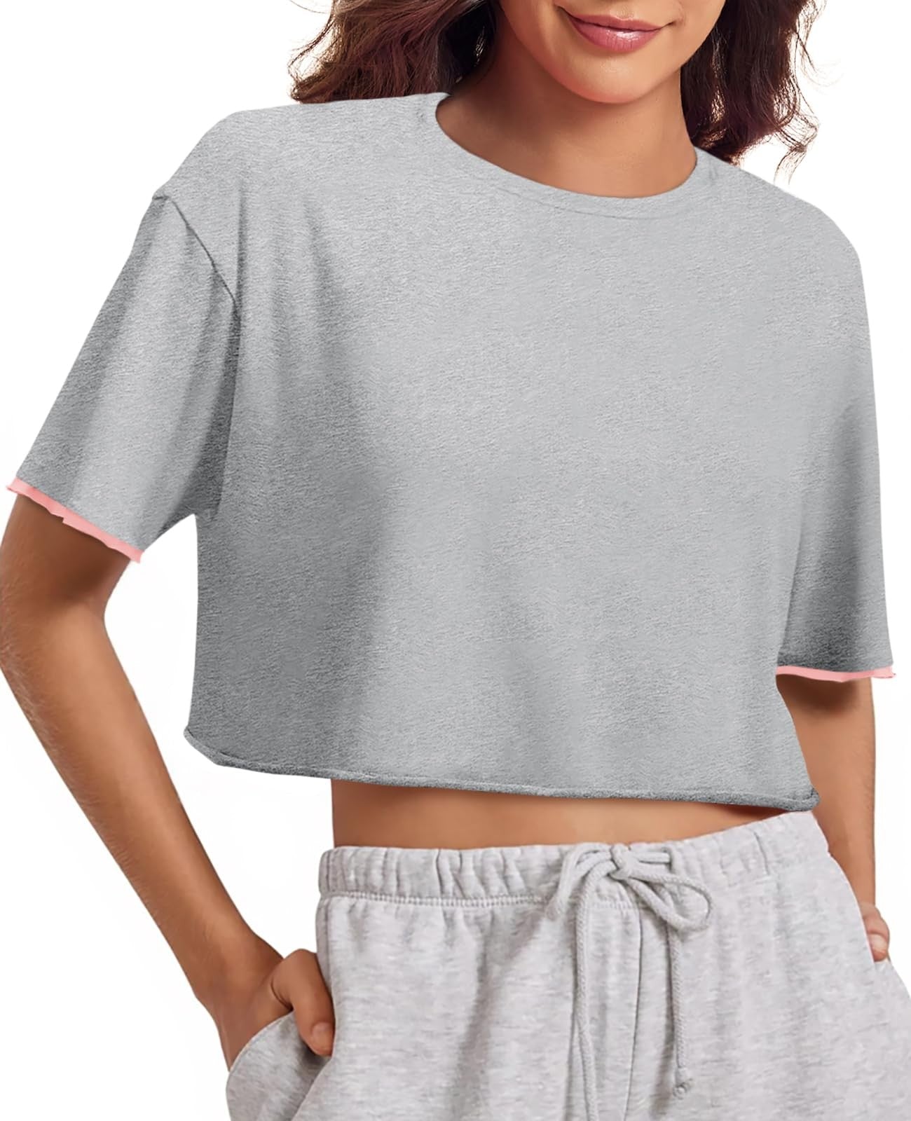 Liora Cropped Active Tee