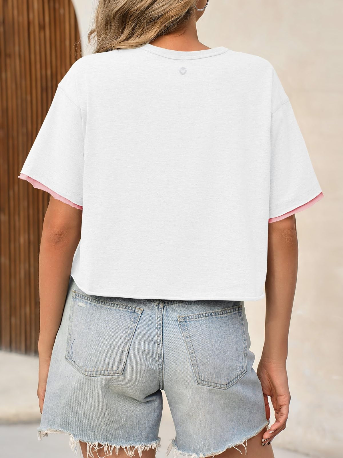 Liora Cropped Active Tee
