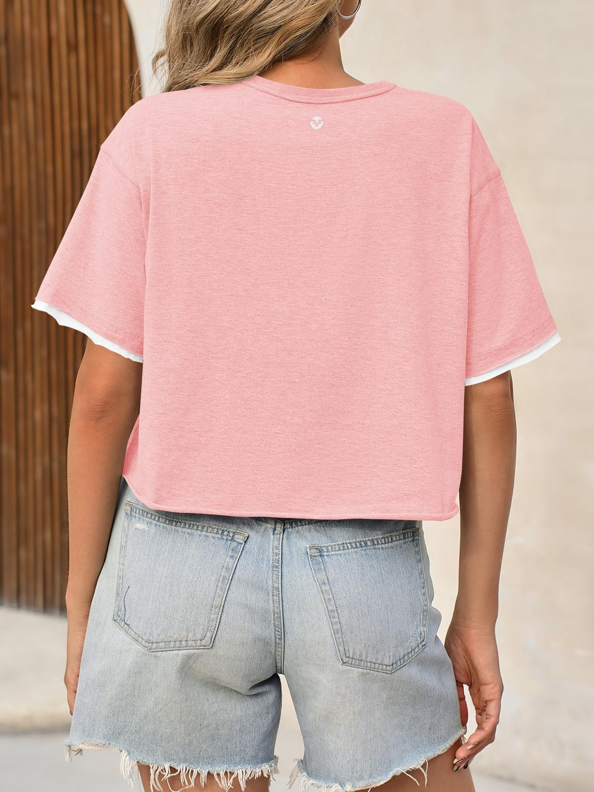 Liora Cropped Active Tee