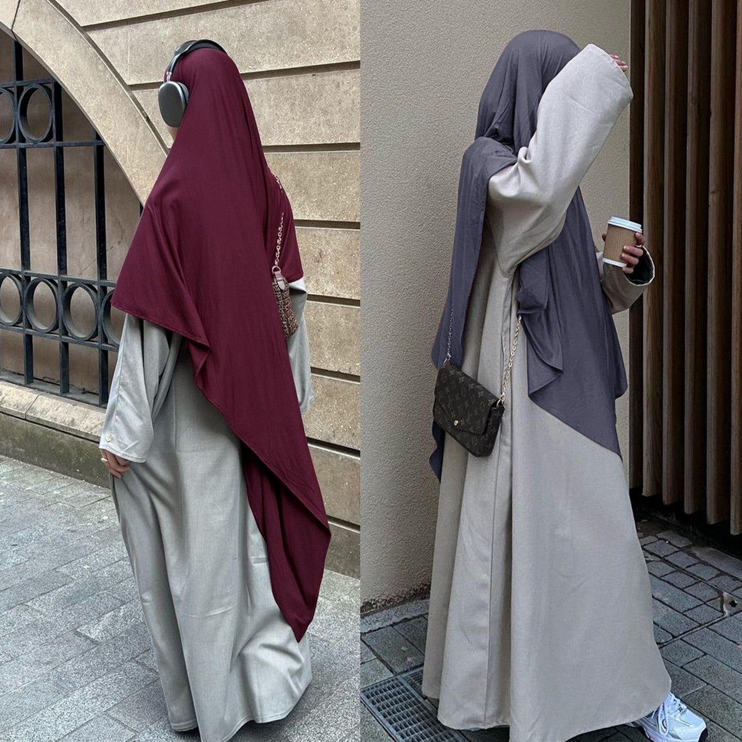 Noora Flowing Maxi Headscarf