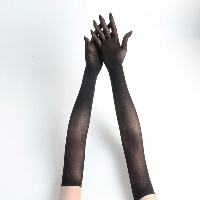 Serene Sheer Silk Gloves