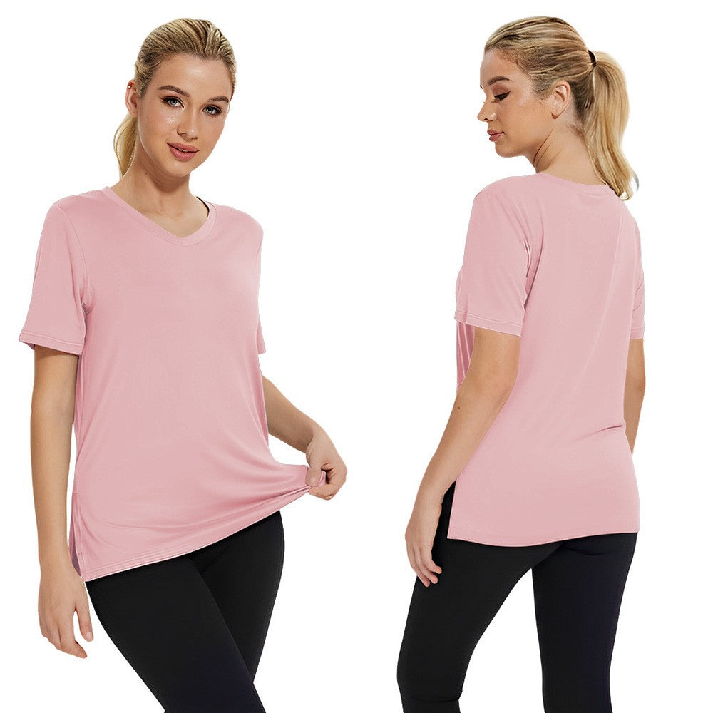 Solara Split-Hem Summer Top