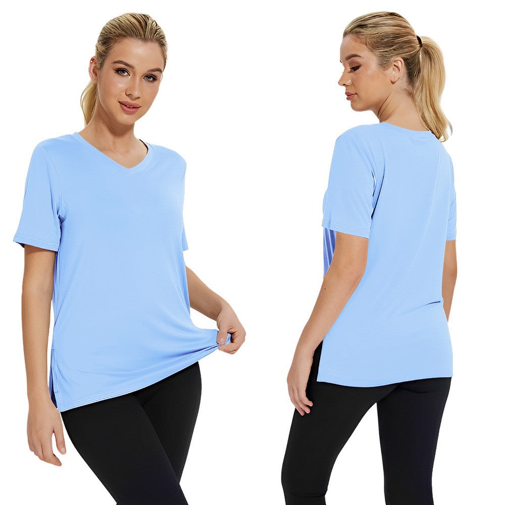 Solara Split-Hem Summer Top