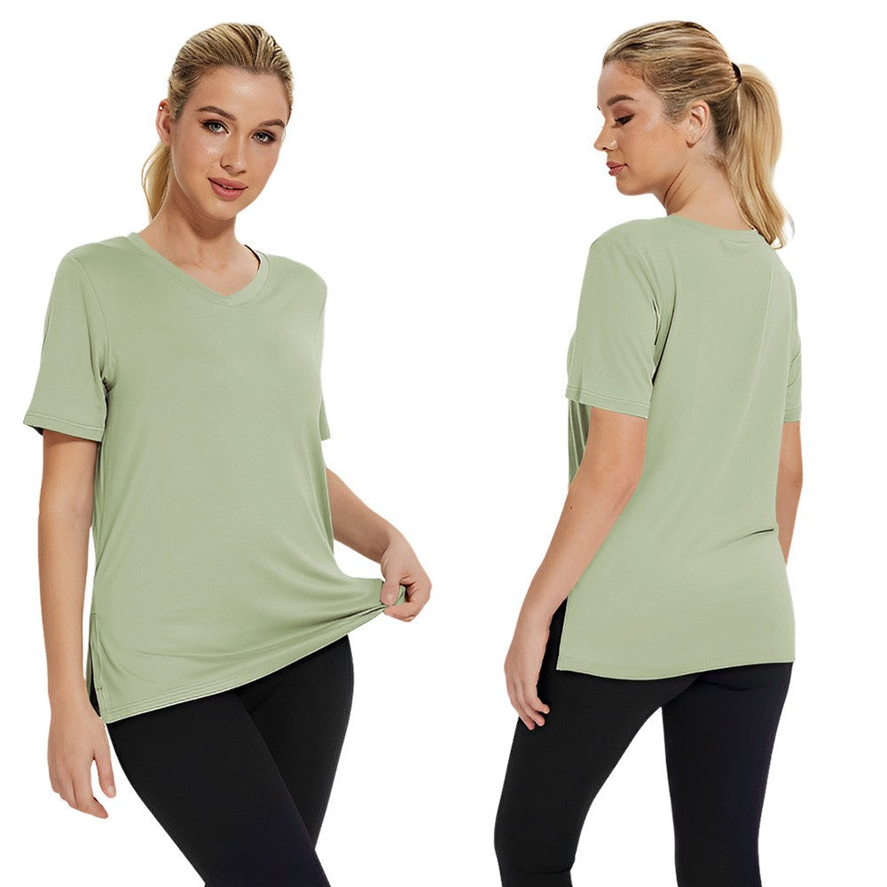 Solara Split-Hem Summer Top