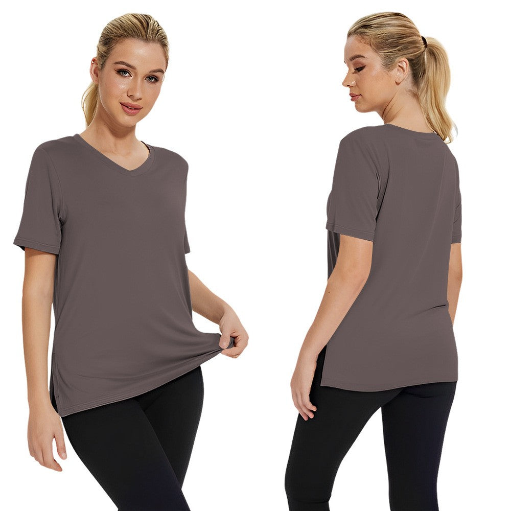 Solara Split-Hem Summer Top