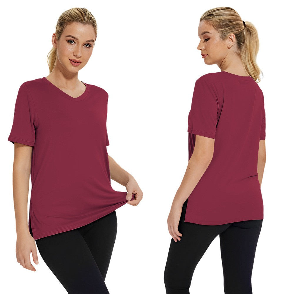 Solara Split-Hem Summer Top