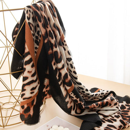 Amora Luxe Animal Print Scarf