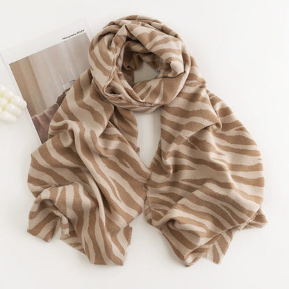 Amora Luxe Animal Print Scarf