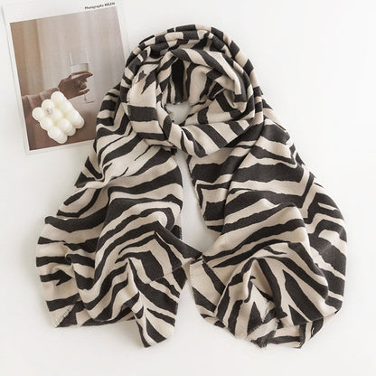 Amora Luxe Animal Print Scarf