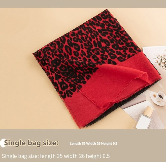 Amora Luxe Animal Print Scarf