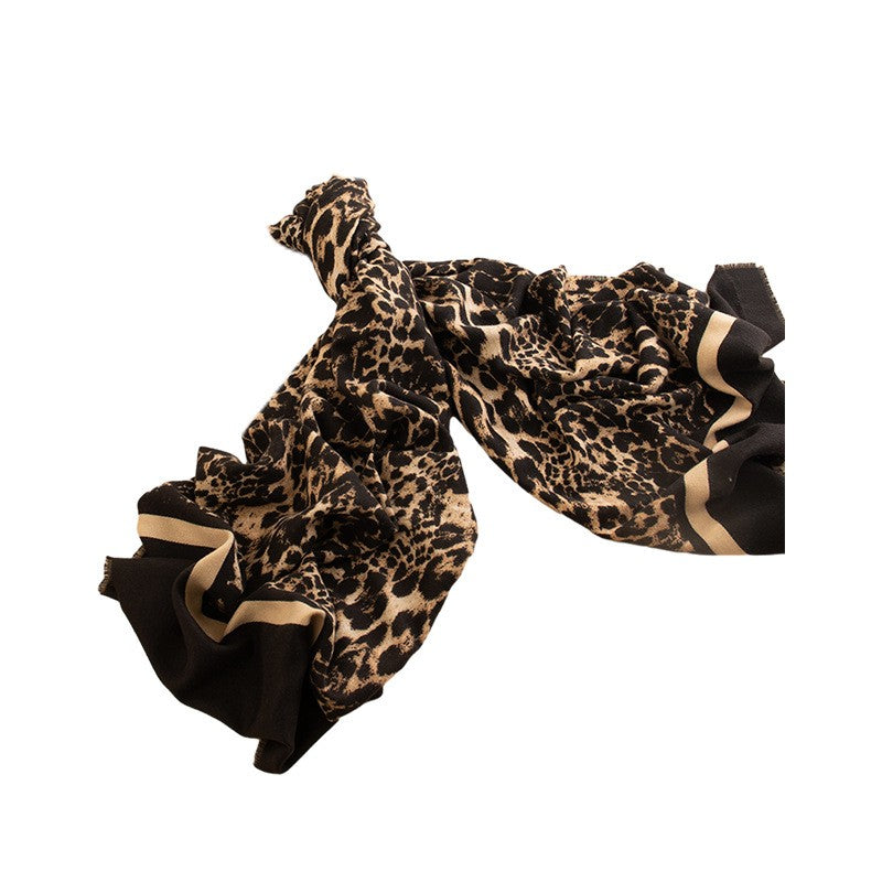 Amora Luxe Animal Print Scarf