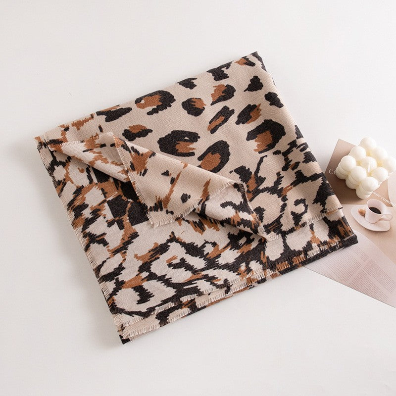 Amora Luxe Animal Print Scarf