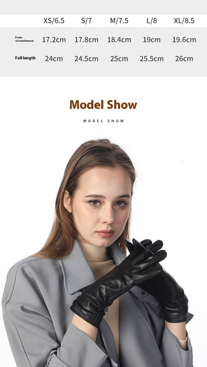 Arden Sheepskin Riding Gloves