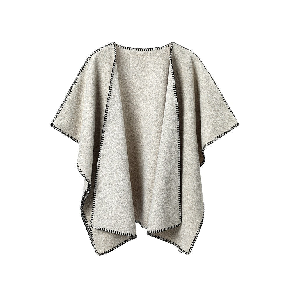 Aureum Double-Faced Wool Shawl