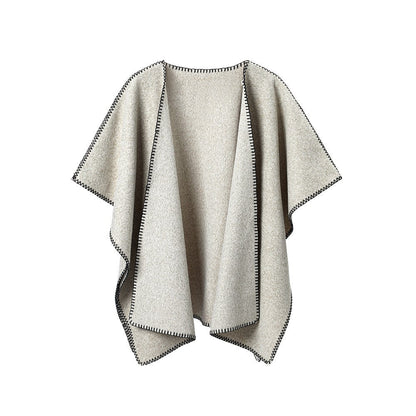 Aureum Double-Faced Wool Shawl