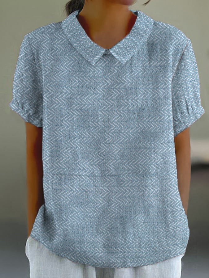 Aveline Retro Print Tee