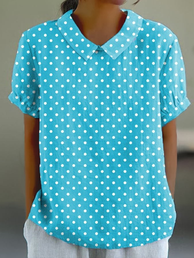 Aveline Retro Print Tee