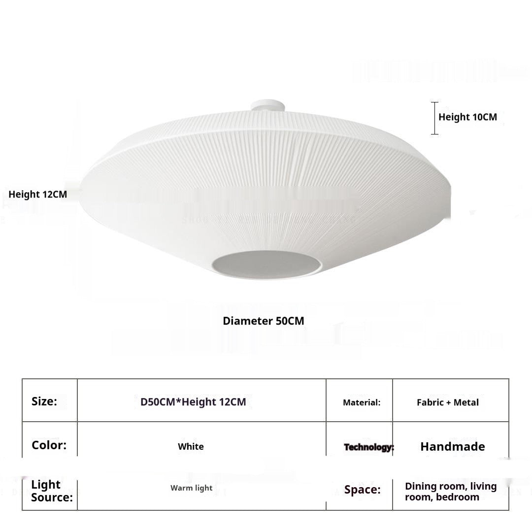 Chinese Fabric Ceiling Light