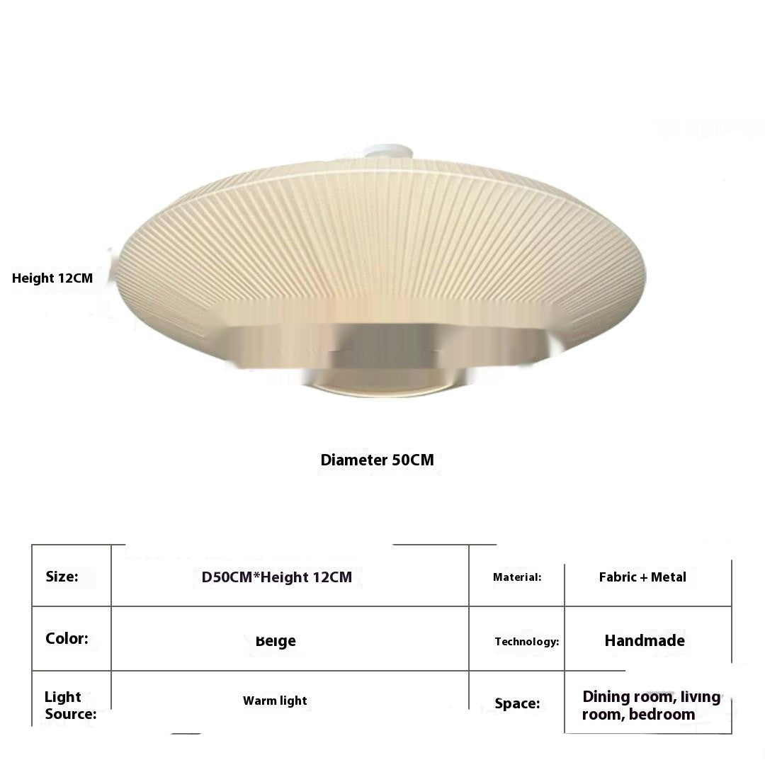 Chinese Fabric Ceiling Light