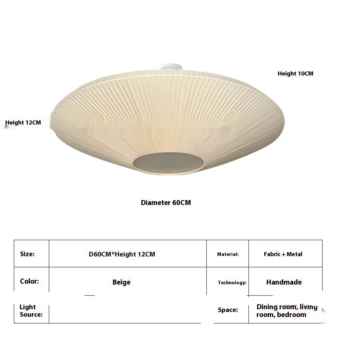 Chinese Fabric Ceiling Light