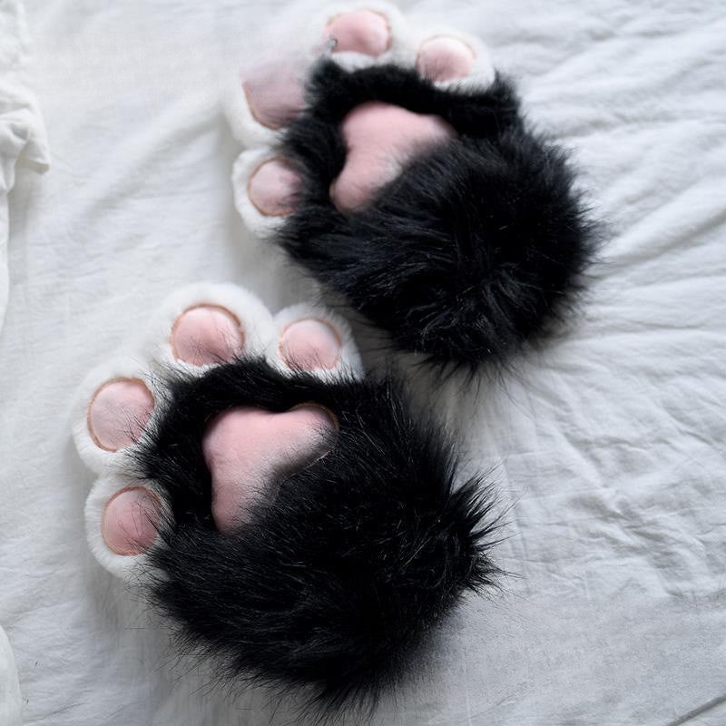 Cozy Paw Plush Winter Gloves