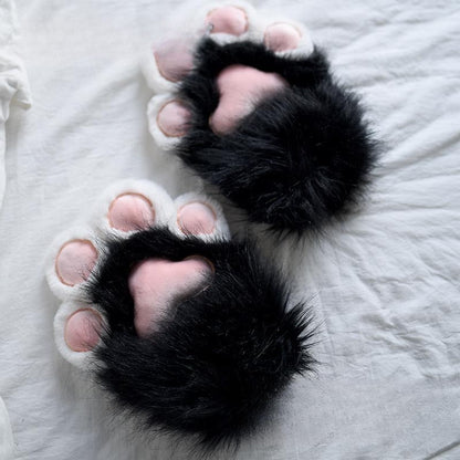 Cozy Paw Plush Winter Gloves