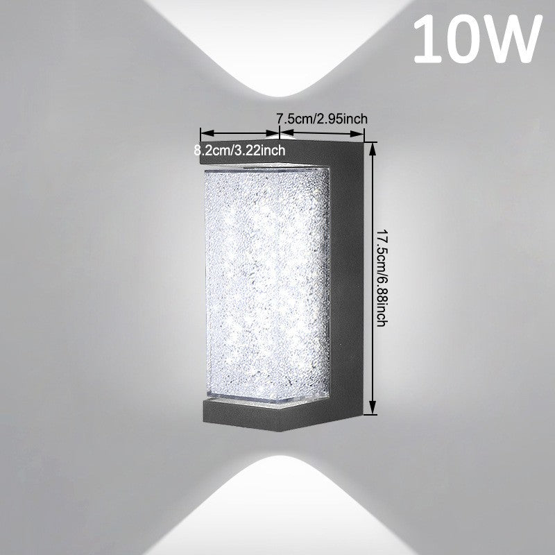 Crystal LED Wall Light