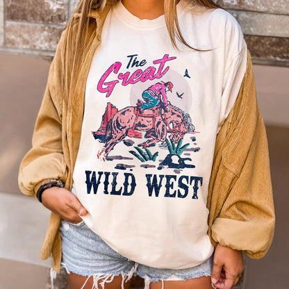 Dakota Western Denim Graphic Tee