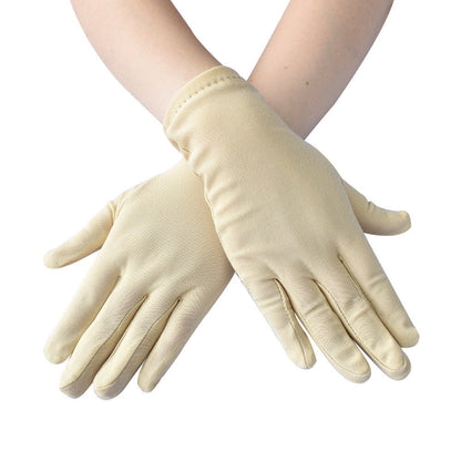 Elenya Satin Stretch Gloves
