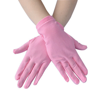 Elenya Satin Stretch Gloves