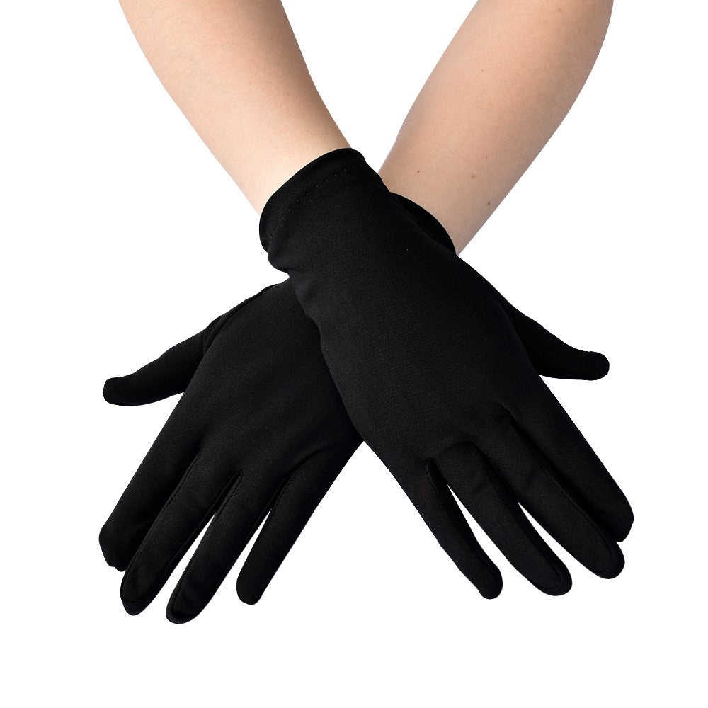 Elenya Satin Stretch Gloves