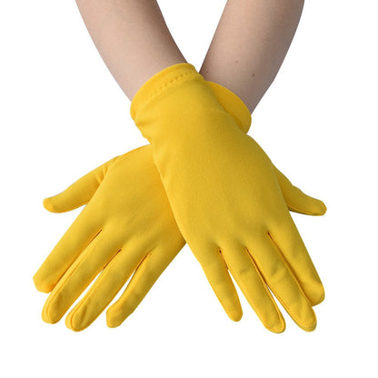 Elenya Satin Stretch Gloves