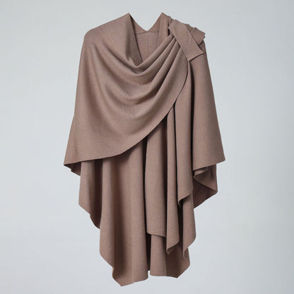 Eloria Double-Sided Knit Wrap