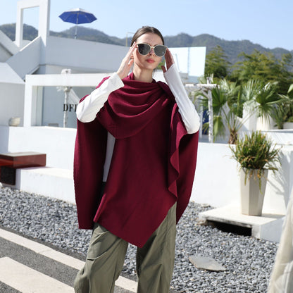 Eloria Double-Sided Knit Wrap