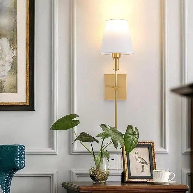 Fabric Shade Wall Lamp