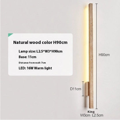 Japanese Strip Wall Lamp