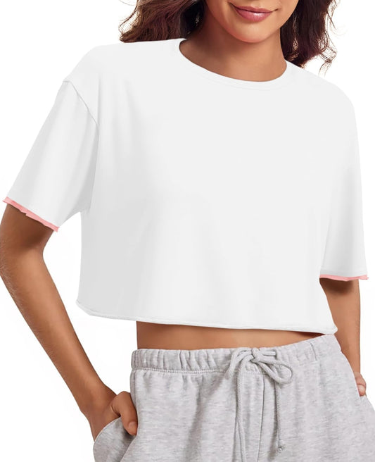 Liora Cropped Active Tee