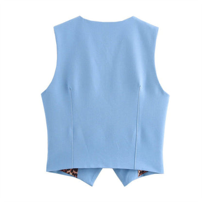 Liora Denim Vest Jacket