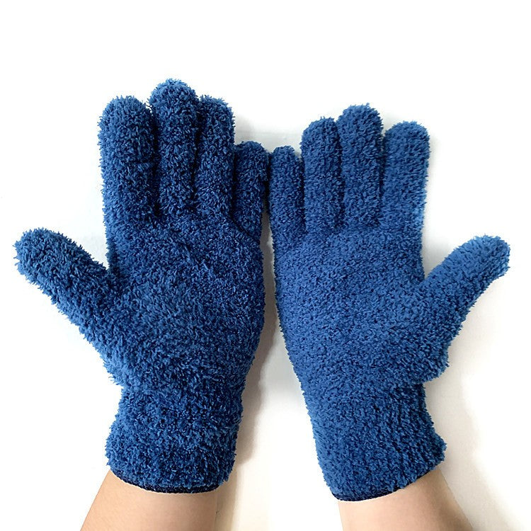 Liora Plush Velvet Gloves