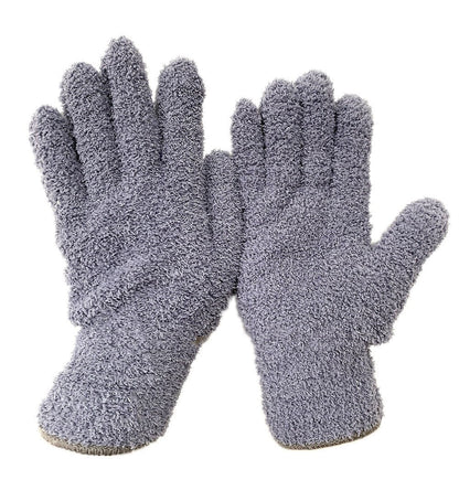 Liora Plush Velvet Gloves