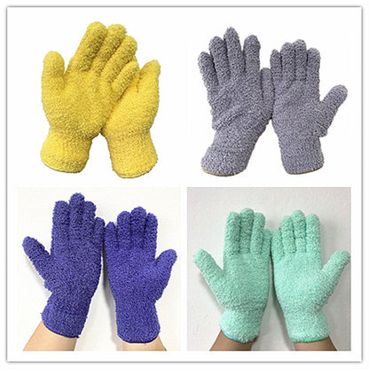 Liora Plush Velvet Gloves