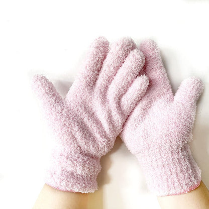Liora Plush Velvet Gloves