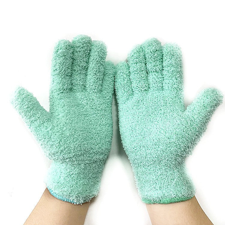 Liora Plush Velvet Gloves