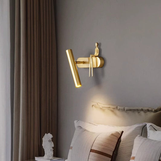 Modern Brass Wall Lamp