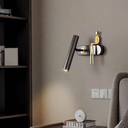 Modern Brass Wall Lamp
